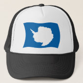 Casquette du drapeau antarctique (Devant)