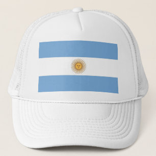 Casquette du drapeau argentin
