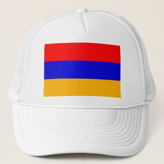 Casquette du drapeau arménien (Devant)