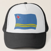 Casquette du drapeau Aruba (Devant)