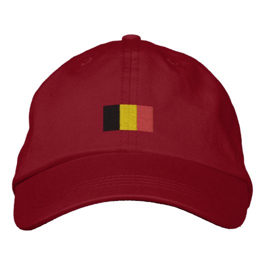 Casquette du drapeau belge - Casquette du drapeau (Devant)