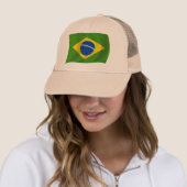 Casquette du drapeau brésilien (En situation)