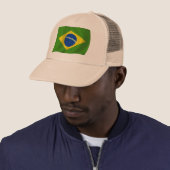 Casquette du drapeau brésilien (En situation)