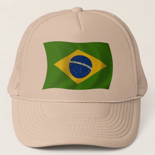 Casquette du drapeau brésilien (Devant)