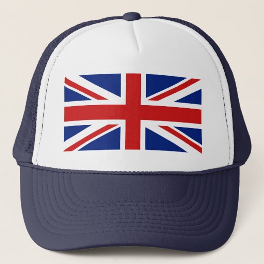 CASQUETTE du drapeau britannique (Devant)