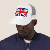 Casquette du drapeau britannique, à vendre ! (En situation)