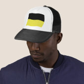 Casquette du drapeau cachoube (En situation)