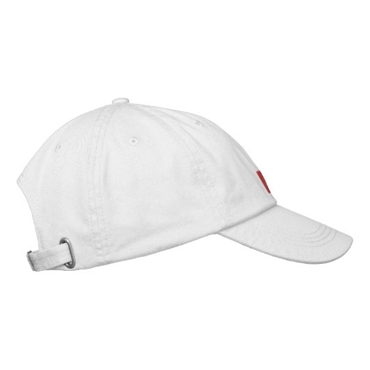 Casquette du drapeau canadien brodé (Droite)