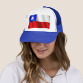 Casquette du drapeau chilien (En situation)