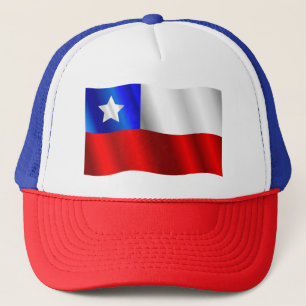Casquette du drapeau chilien