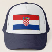 Casquette du drapeau croate (Devant)