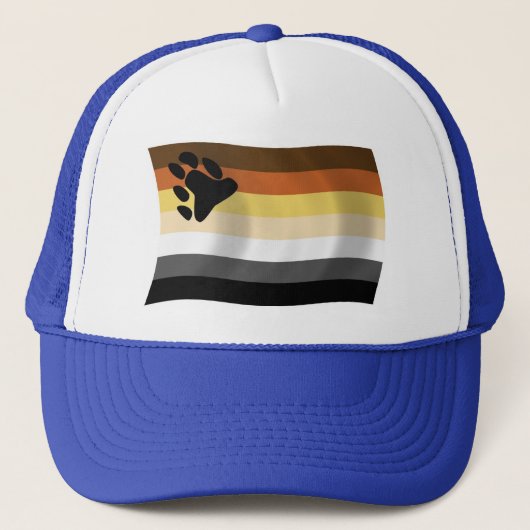 Casquette du drapeau de la Fraternité de l'ours (Devant)