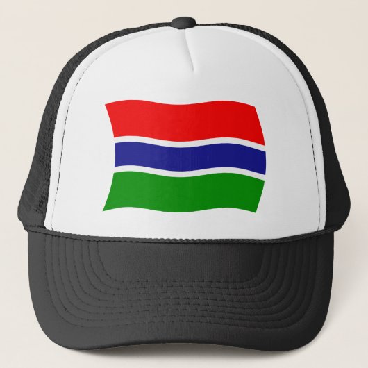 Casquette du drapeau de la Gambie (Devant)