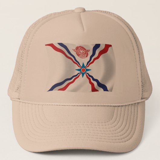 Casquette du drapeau de la nation assyrienne (Devant)