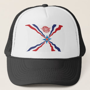 Casquette du drapeau de la nation assyrienne