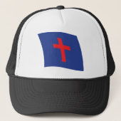 Casquette du drapeau de la religion chrétienne (Devant)