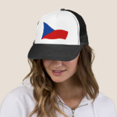 Casquette du drapeau de la République tchèque (En situation)