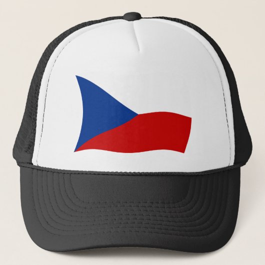 Casquette du drapeau de la République tchèque (Devant)