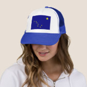 Casquette du drapeau de l'Alaska (En situation)