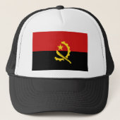 Casquette du drapeau de l'Angola (Devant)