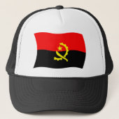 Casquette du drapeau de l'Angola (Devant)