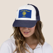 Casquette du drapeau de l'Oregon (En situation)