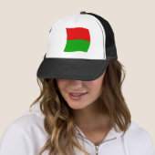 Casquette du drapeau de Madagascar (En situation)