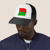 Casquette du drapeau de Madagascar (En situation)