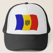 Casquette du drapeau de Moldova (Devant)