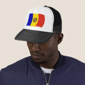 Casquette du drapeau de Moldova (En situation)