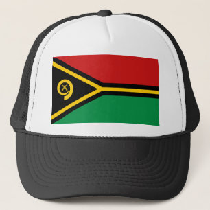 Casquette du drapeau de Vanuatu