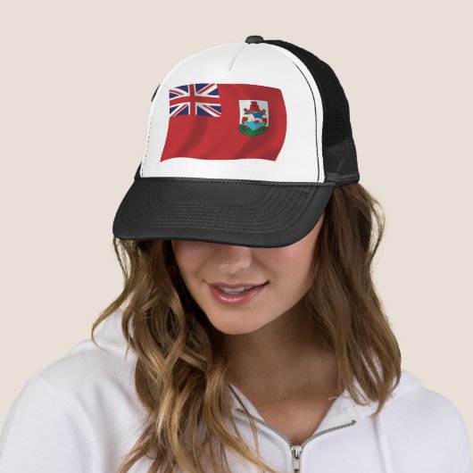 Casquette du drapeau des Bermudes (En situation)