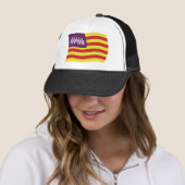 Casquette du drapeau des îles Baléares (En situation)