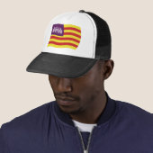 Casquette du drapeau des îles Baléares (En situation)