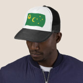 Casquette du drapeau des îles Cocos (En situation)