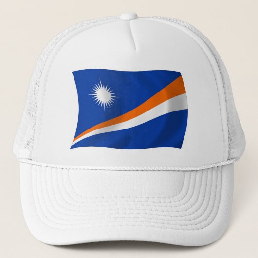 Casquette du drapeau des Îles Marshall (Devant)