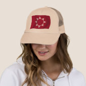 Casquette du drapeau des Lakota Oglala (En situation)