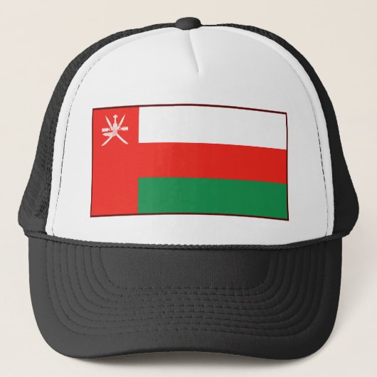 Casquette du drapeau d'Oman (Devant)