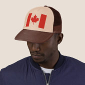 Casquette du drapeau du Canada (En situation)