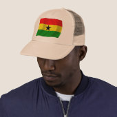 Casquette du drapeau du Ghana (En situation)