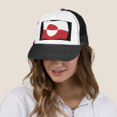 Casquette du drapeau du Groenland (En situation)