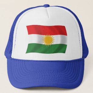 Casquette du drapeau du Kurdistan