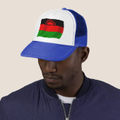 Casquette du drapeau du Malawi (En situation)