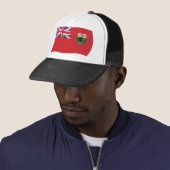 Casquette du drapeau du Manitoba (En situation)