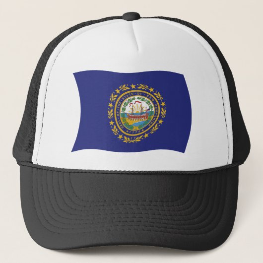 Casquette du drapeau du New Hampshire (Devant)