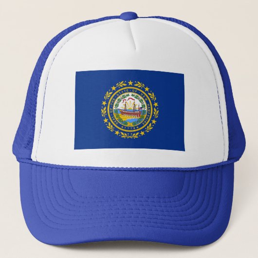 Casquette du drapeau du New Hampshire (Devant)