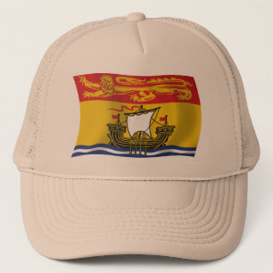 Casquette du drapeau du Nouveau-Brunswick