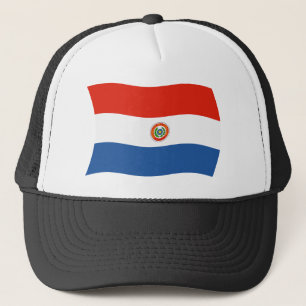 Casquette du drapeau du Paraguay