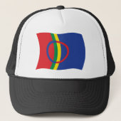 Casquette du drapeau du peuple Sami (Devant)