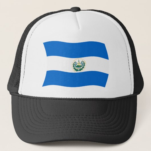 Casquette du drapeau du Salvador (Devant)